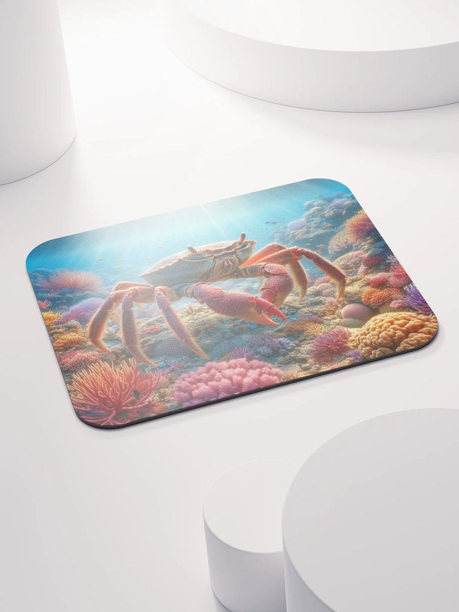 Reef Crab Adventure Mouse Pad | AI Design product image (4)