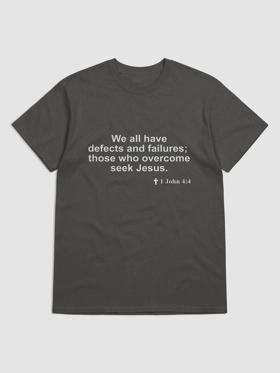 A Christian T-shirt to prompt spiritual conversations: What does the Bible say about Failure? product image (37)