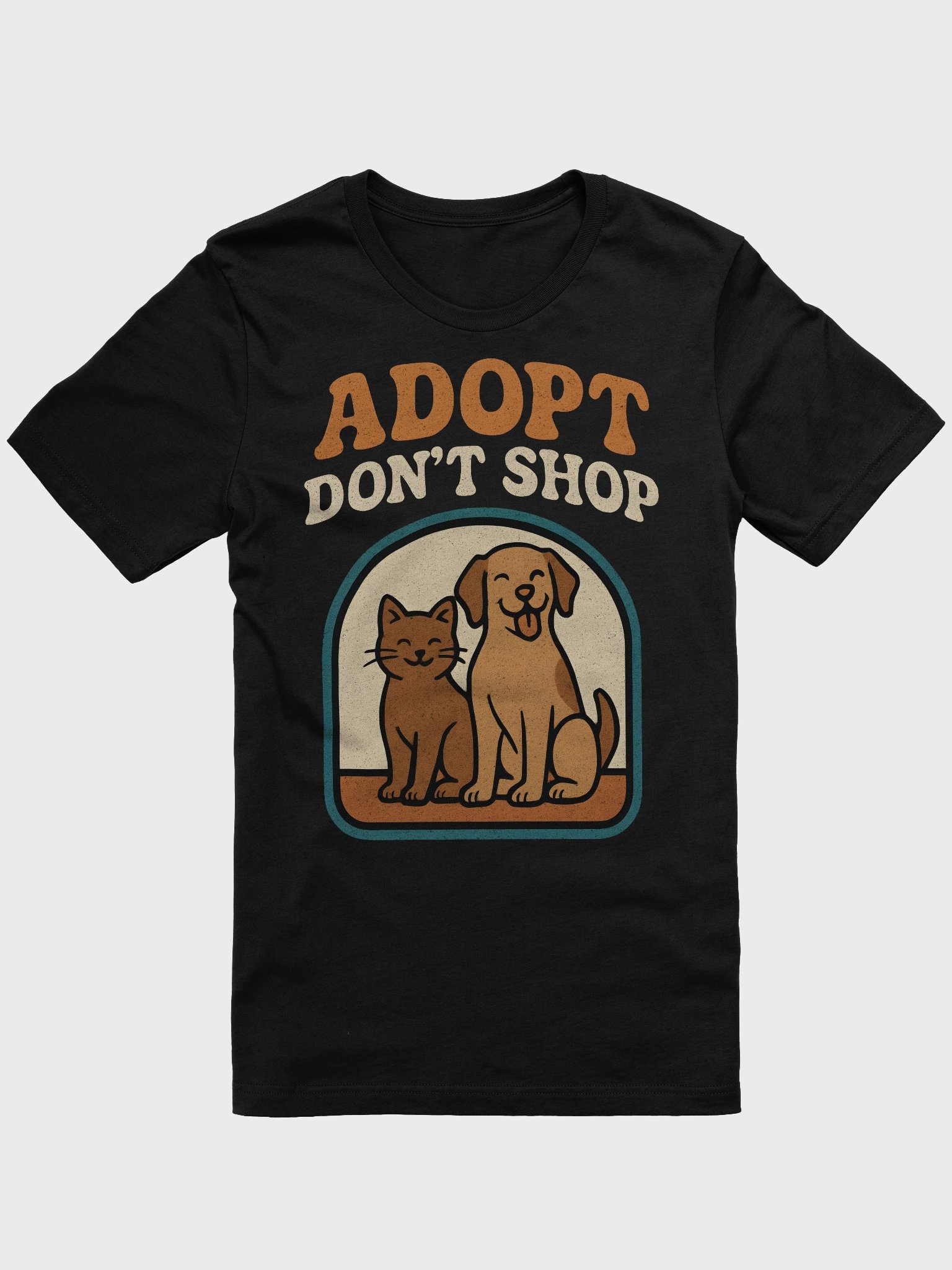Smiling Pet Adoption T-Shirt product image (1)