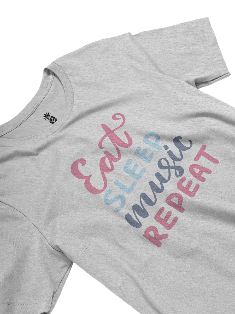 Eat Sleep Music Repeat Unisex T-Shirt product image (3)