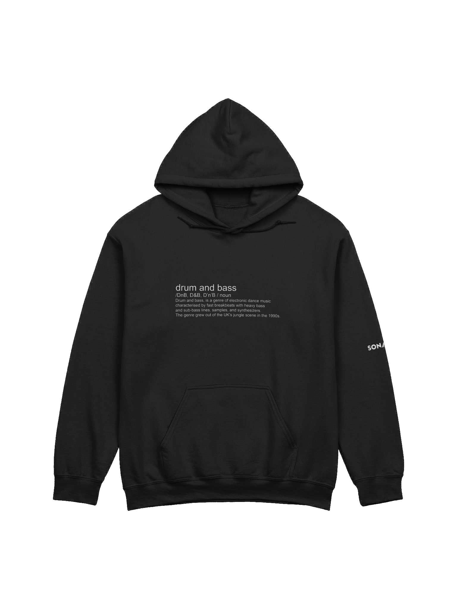 Classic Hoodie Drum & Bass Edition product image (1)
