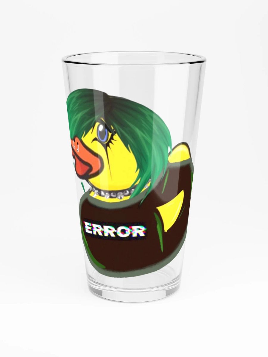 Giant Goth Duck Shaker Pint Glass product image (3)