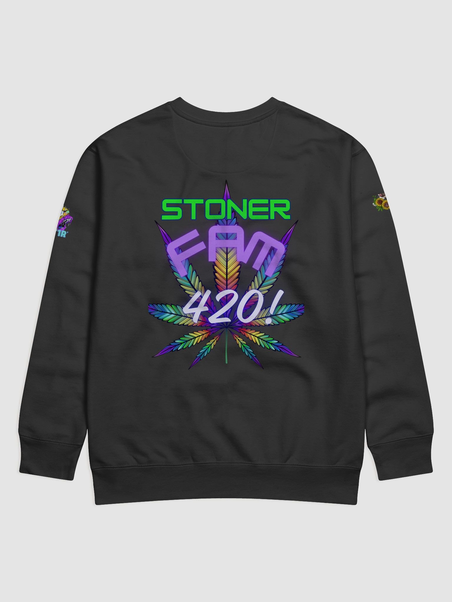 good vibes sweat shirt product image (2)