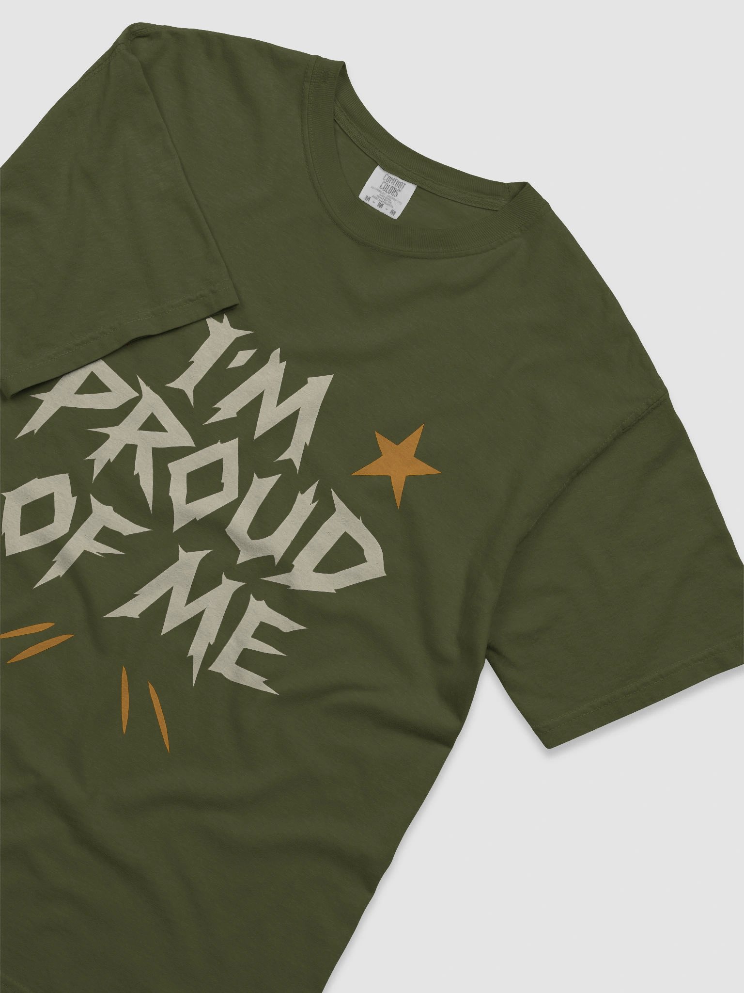Proud of Me Stylized Cotton Tee product image (17)