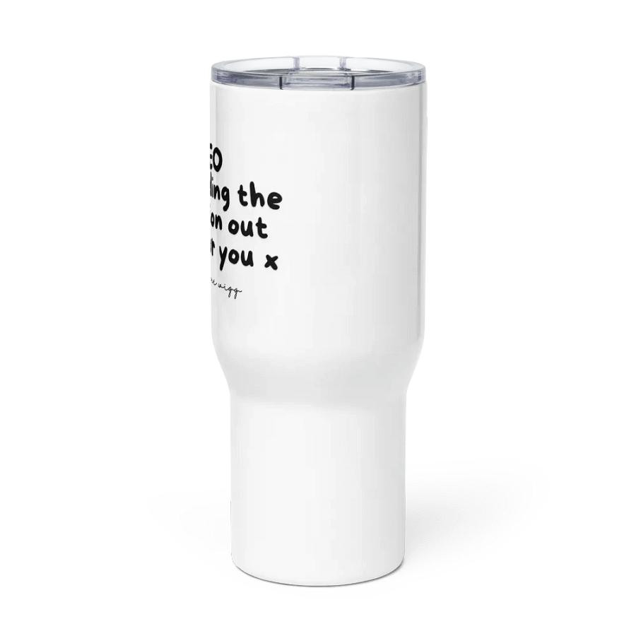 Reading The Question Aloud Travel Mug product image (3)