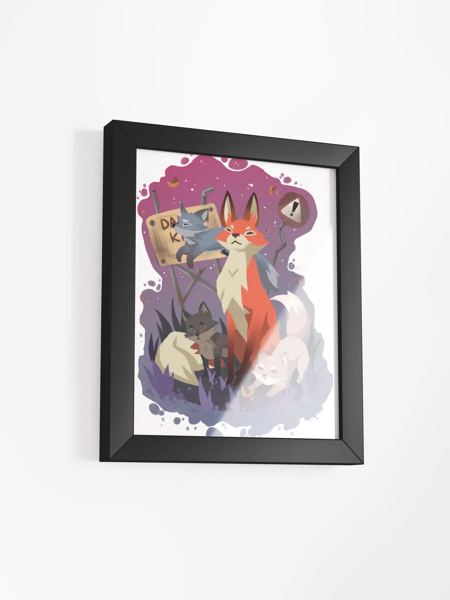 Foxfamily eingerahmtes Poster product image (13)