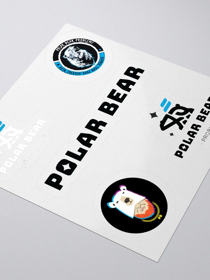 Polar Bear Sticker Sheet product image (3)