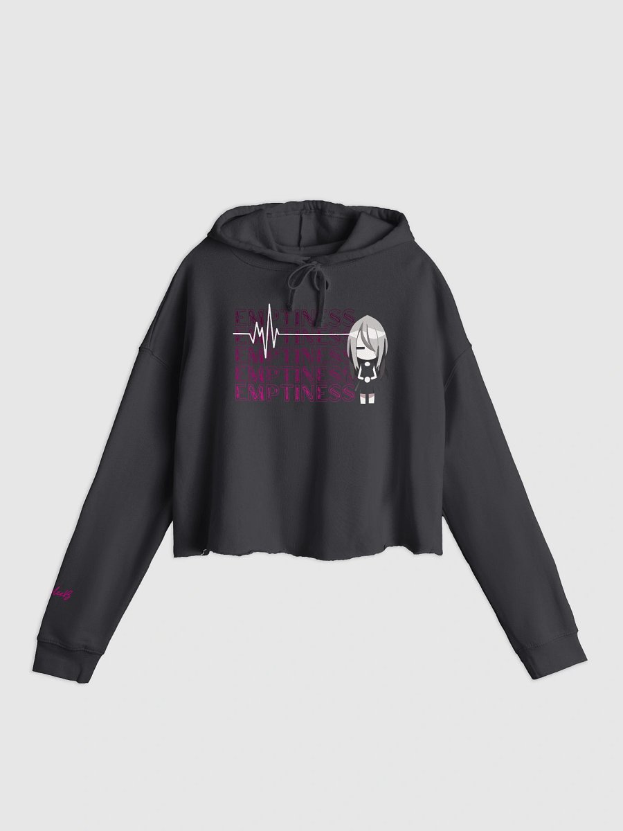 Moody crop hoodie - Emptiness by RyleeB product image (4)