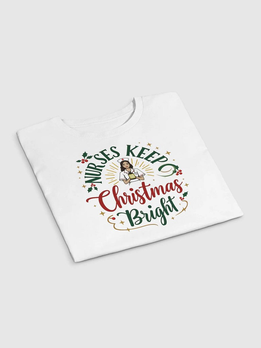 Illuminate the Season: Nurses Keep Christmas Bright Crop Top product image (13)
