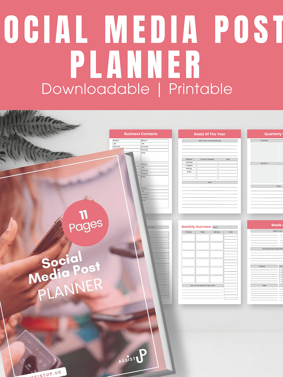 Social Media Post Planner. product image (4)