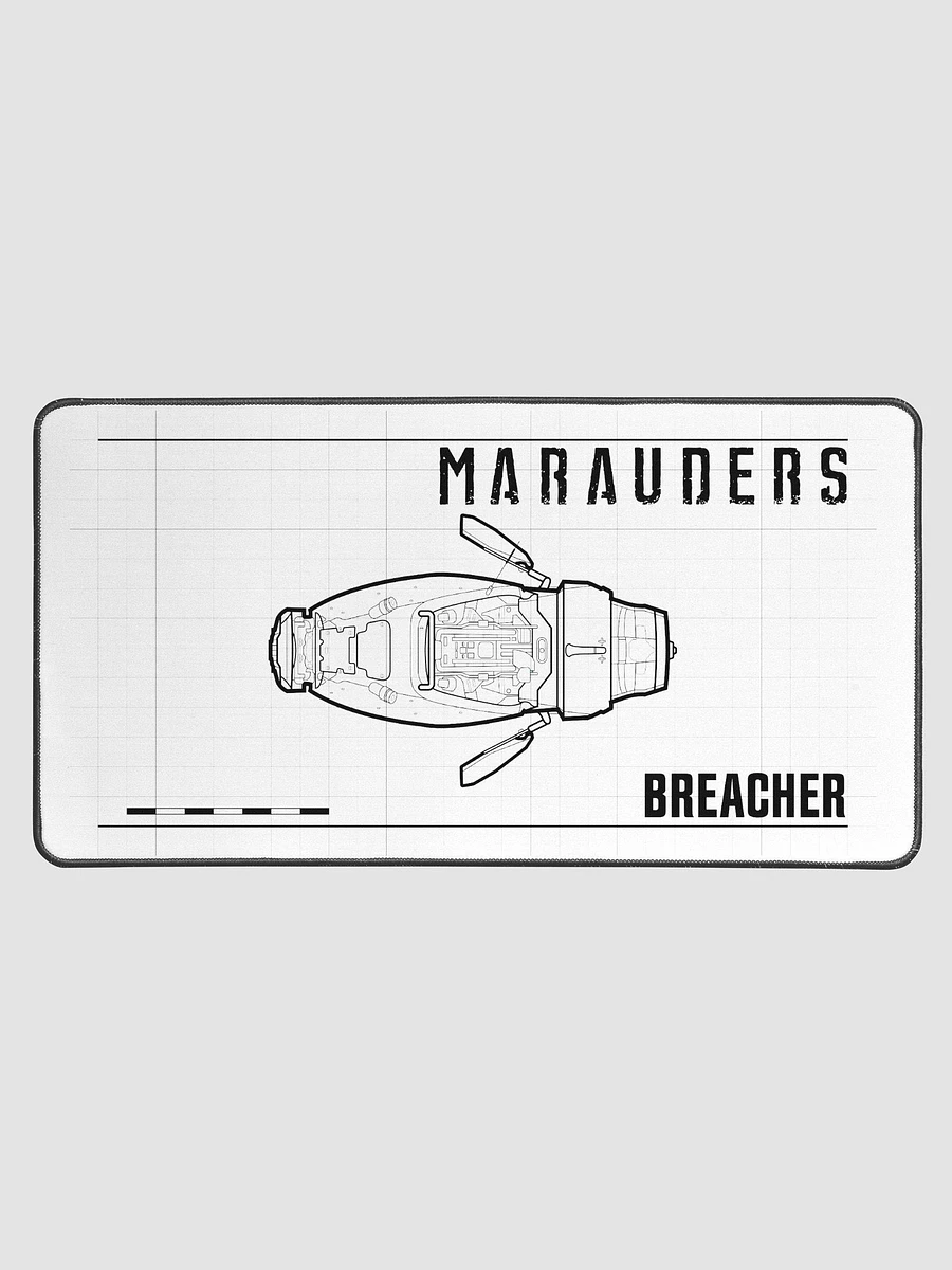 Breacher - Desk Gaming Mouse Mat : 15.5