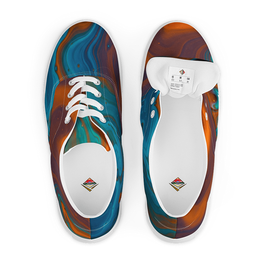 S³ Liquid Rouge Flourish Laced Canvas Shoes product image (6)