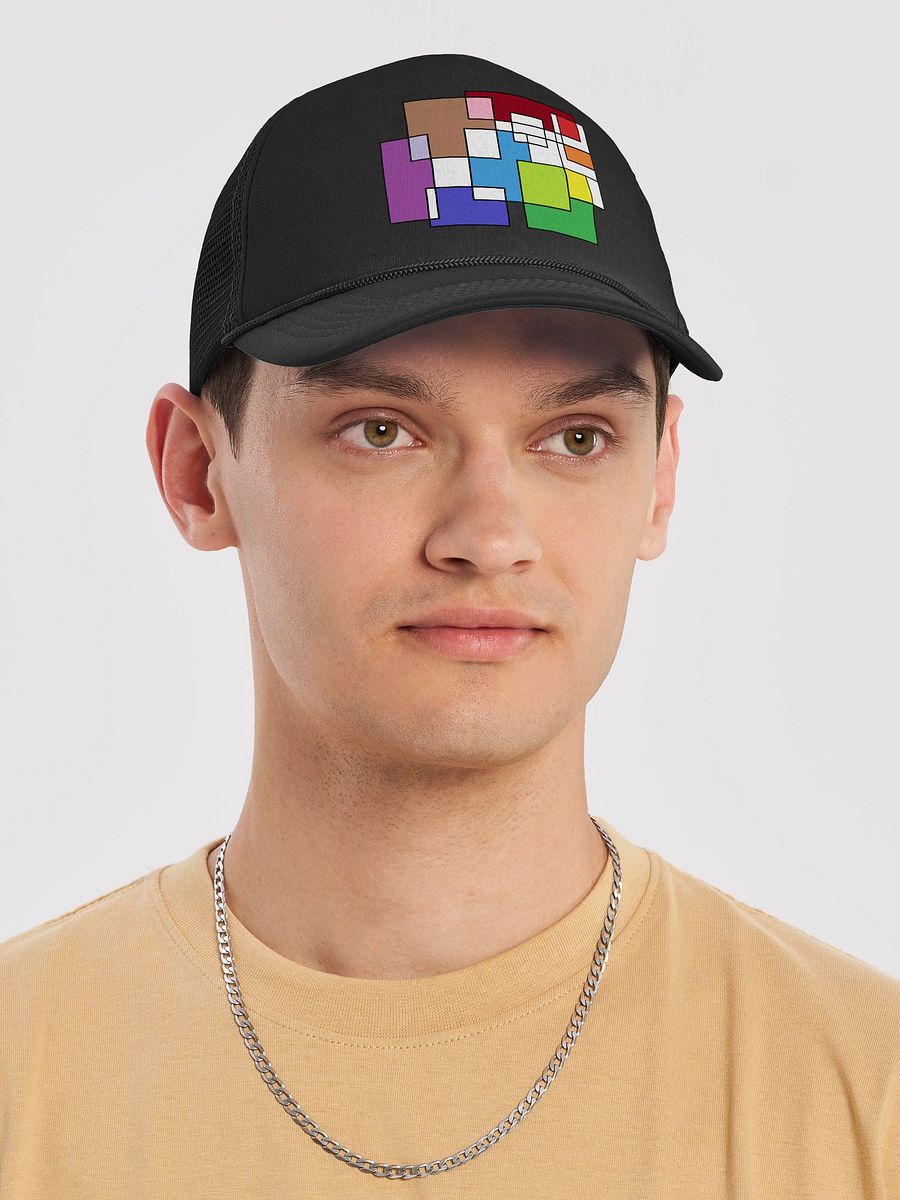 Abstract Clock Trucker Hat product image (9)