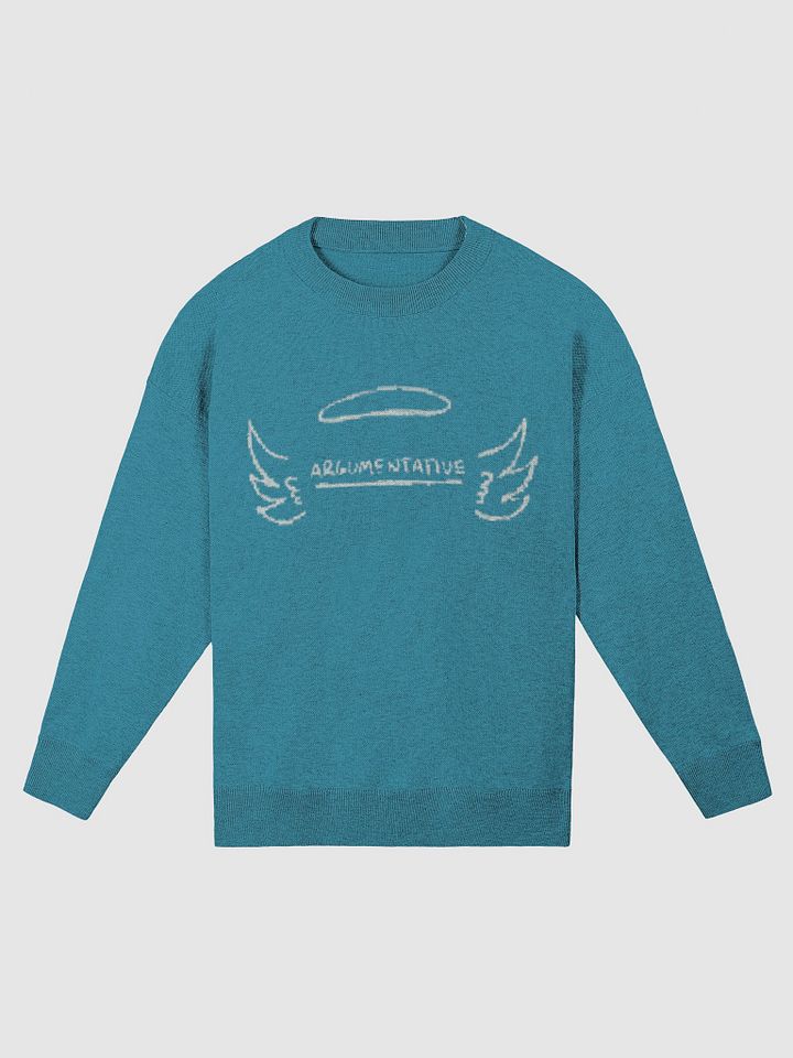 ANGELIC (teal) knitwear crewneck product image (4)