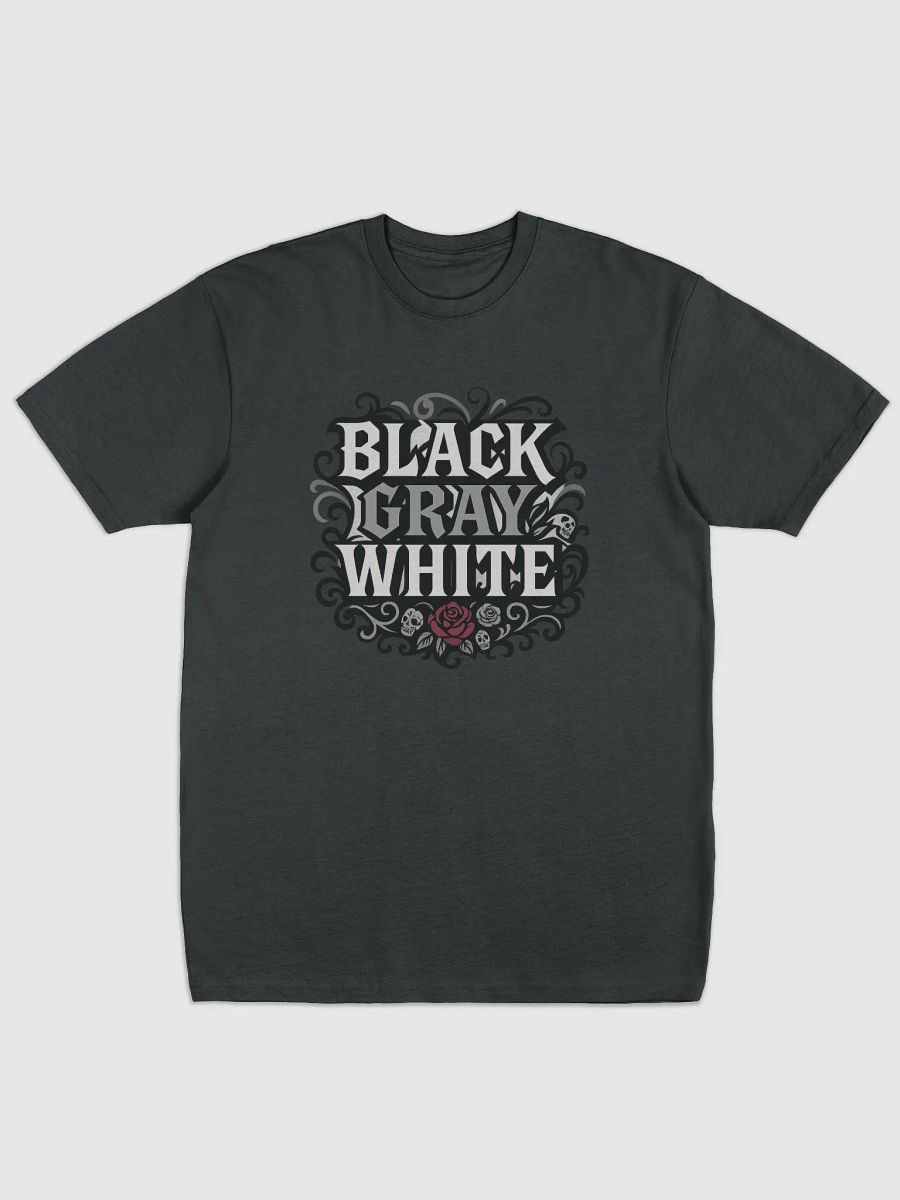 Gothic Swirls & Roses Men's T-shirt product image (6)