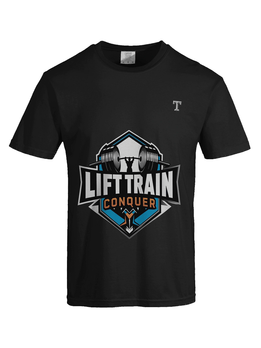 Iron Will: Lift Train Conquer T-shirt product image (89)