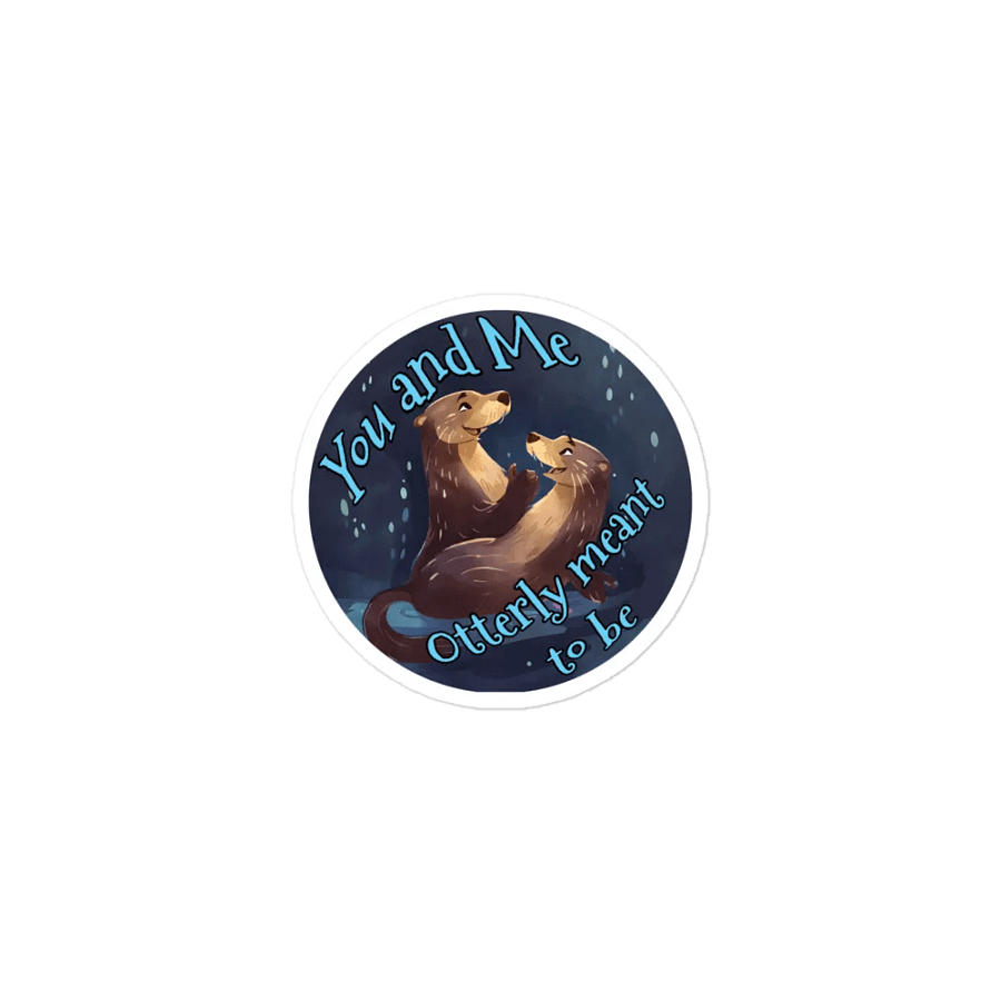 Otterly Meant to Be Magnet product image (1)