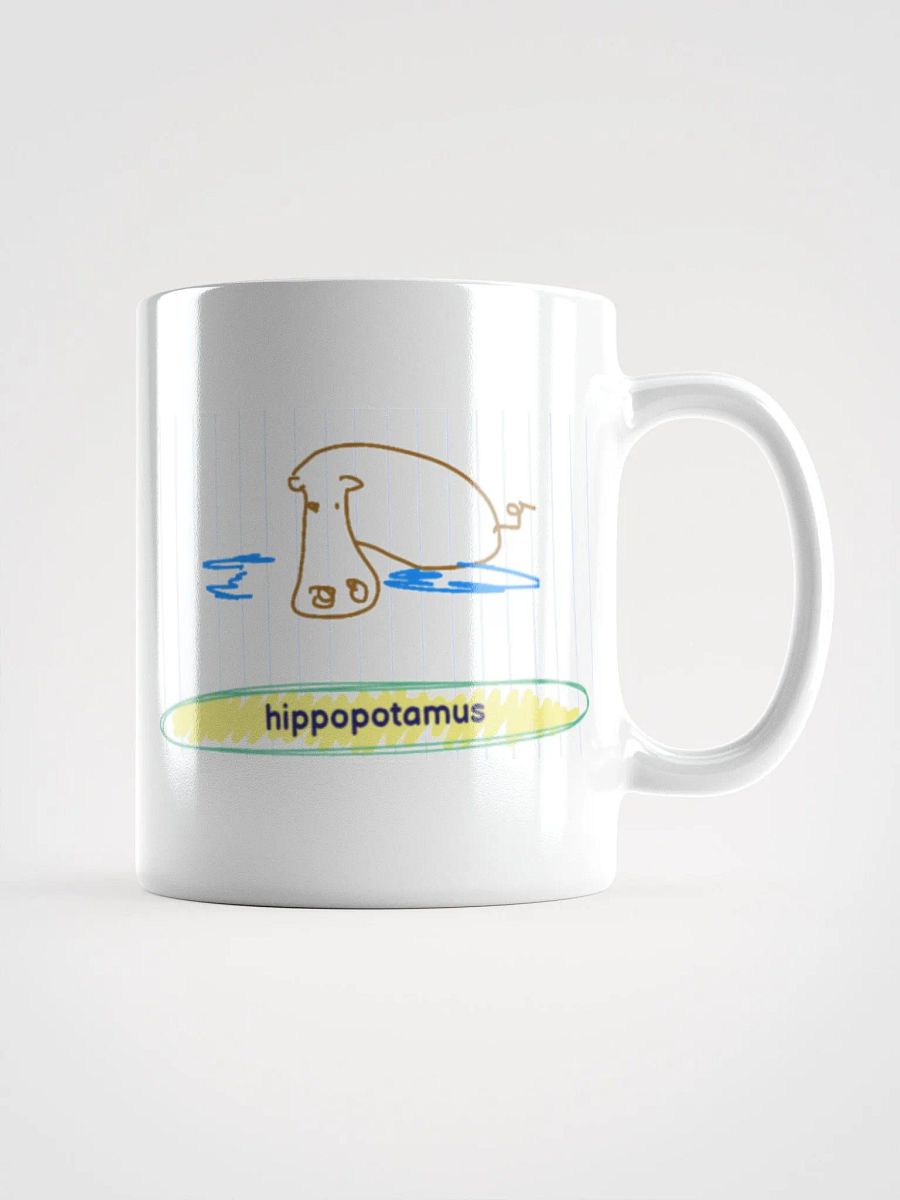 Hippopotamus mug product image (1)