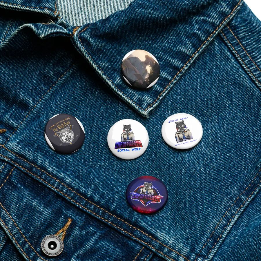 CHPOfficer20 Chic Pin Button Set product image (11)