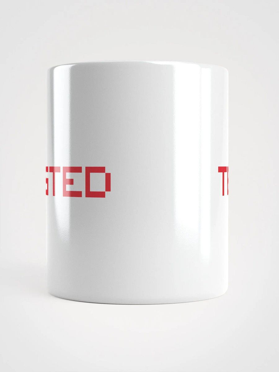 CLASSIC TESTED - RED LOGO MUG product image (5)