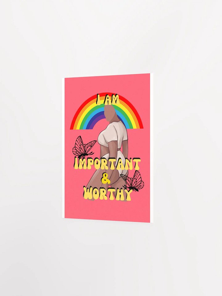 Rainbow Affirmation Poster product image (13)