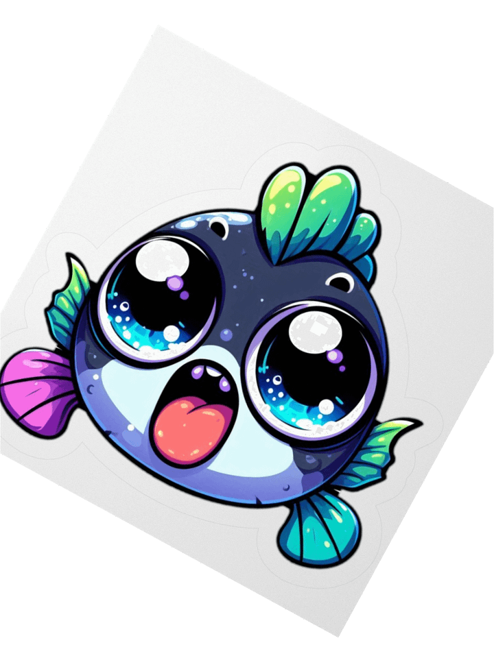 Ten Fiskr of Ægir #7 "Blorp" Sticker product image (4)