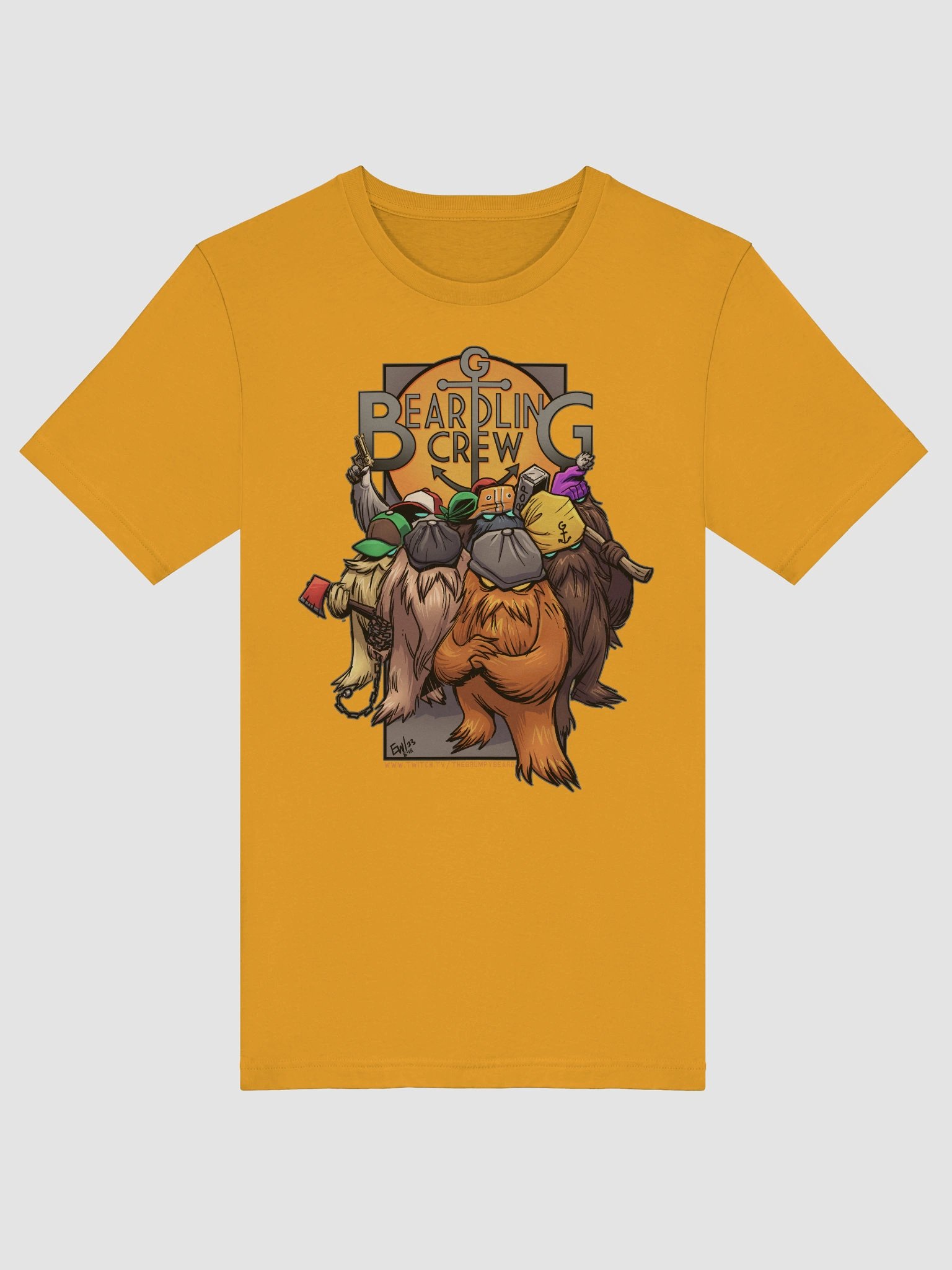 Beardling Crew -Unisex sizing- T-Shirt! product image (5)