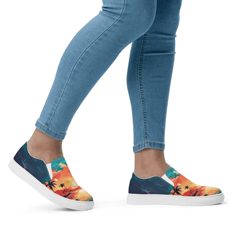 Colorful Sunset All Over Print Shoes product image (4)