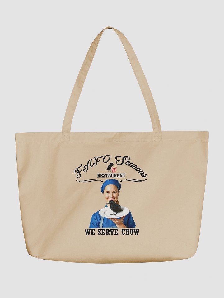 FAFO Seasons Restaurant Menu Eco Friendly Tote Bag product image (2)