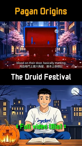 Unpacking Pagan Origins: The Druid Festival #Joyckers #Biblebeliever

