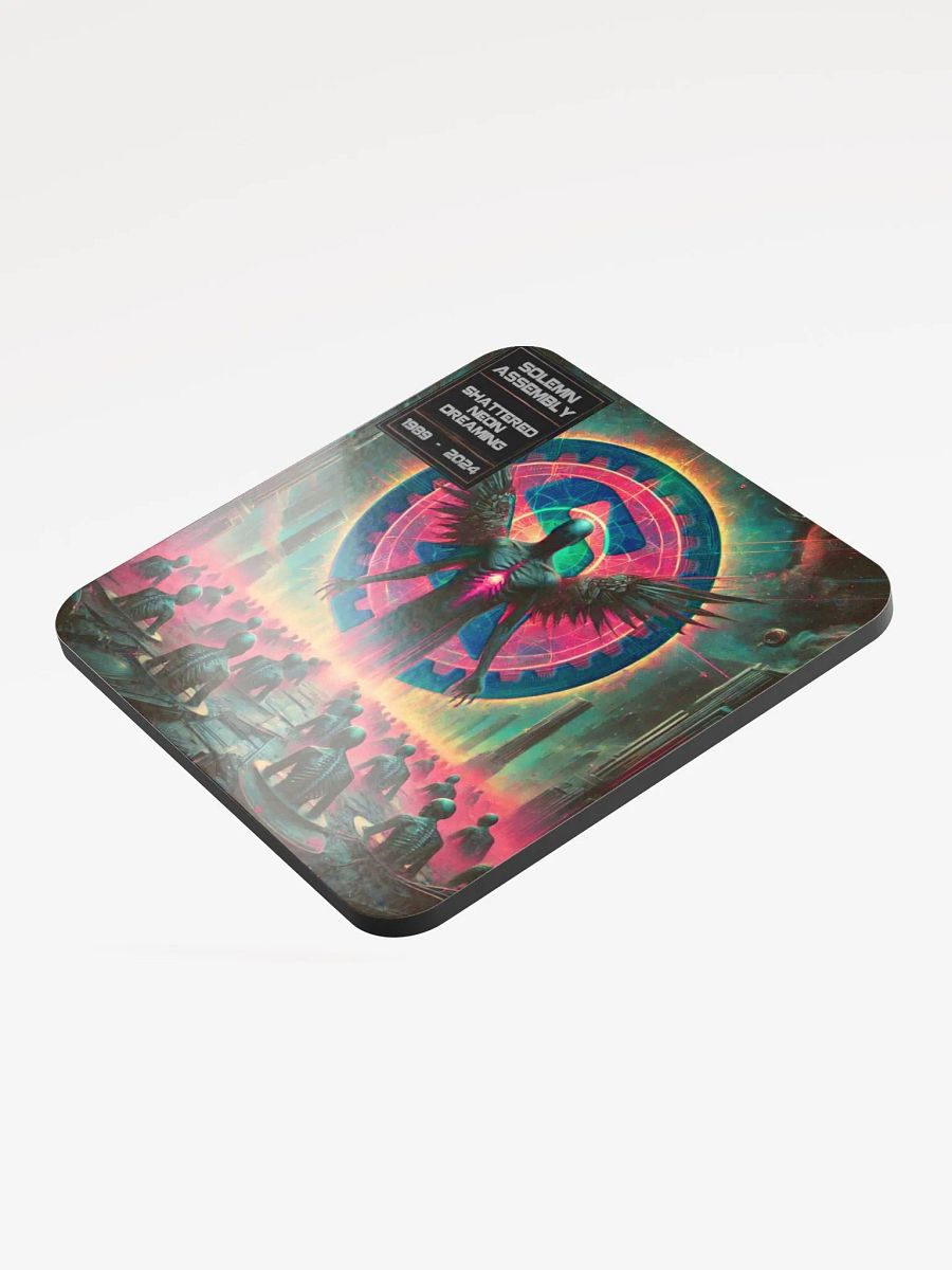 SOLEMN ASSEMBLY SHATTERED NEON DREAMING COASTER product image (4)