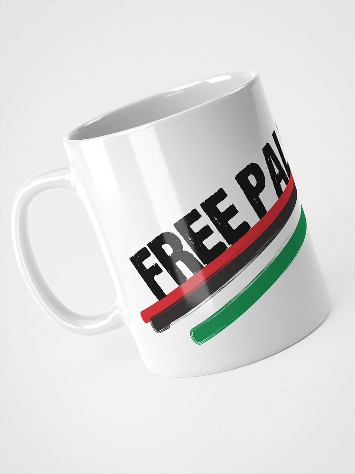 Palestine - Free Palestine - White Glossy Mug product image (1)