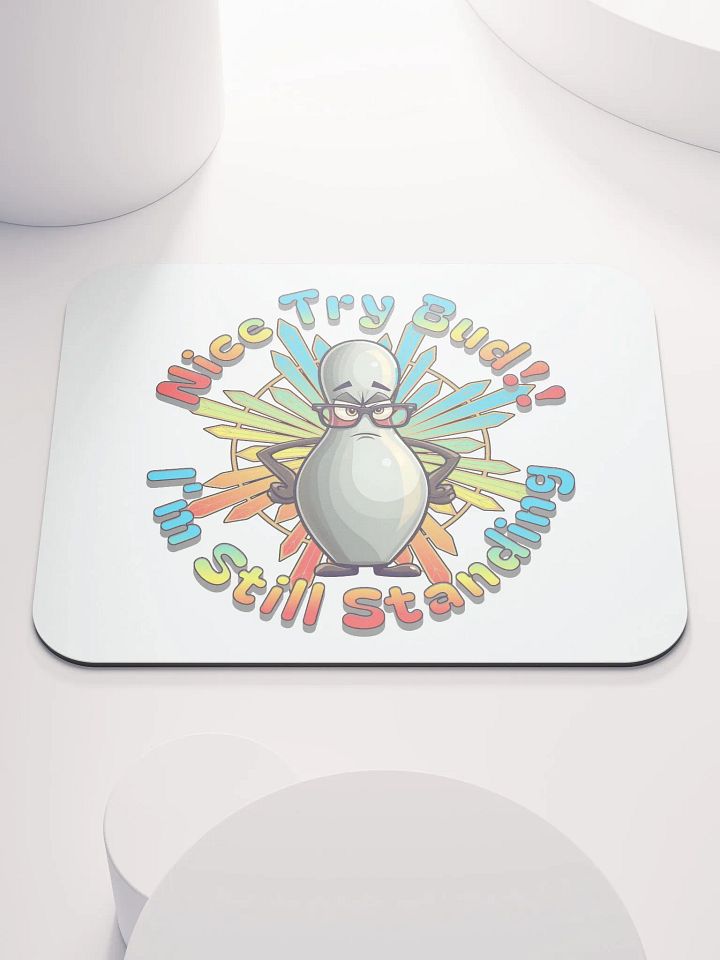 Defiant Bowling Pin Mouse Pad product image (1)