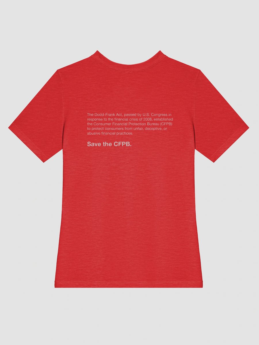Dodd-Frank is Pretty Great Women's Cut T-Shirt (White) product image (26)