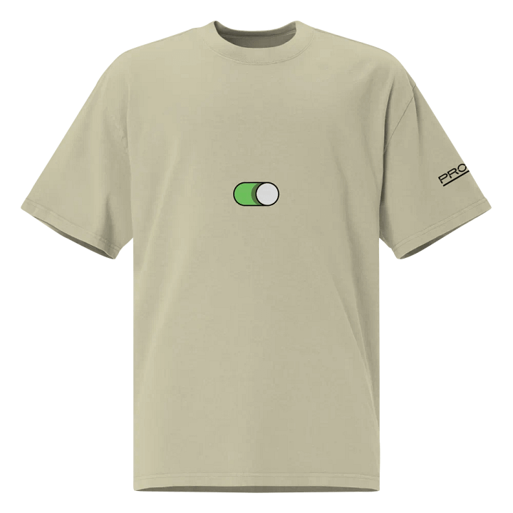 Retro Switch On Oversized Tee product image (1)