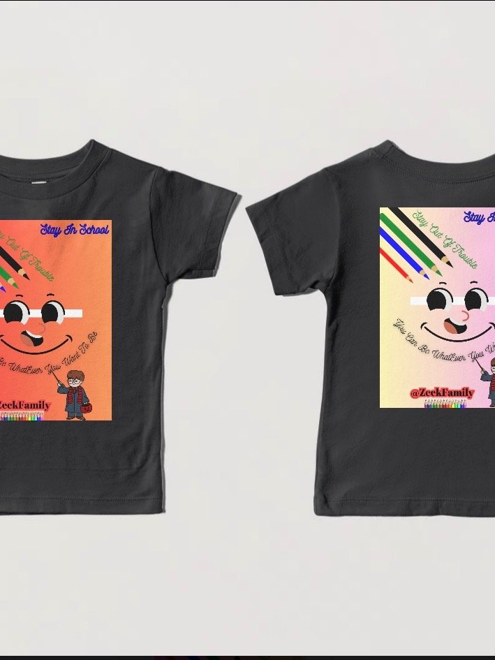New stay in school edition t shirt kids product image (7)