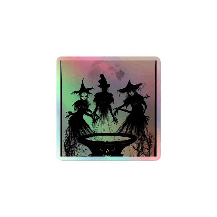 Mystical Witches Holographic Sticker Sheet product image (1)