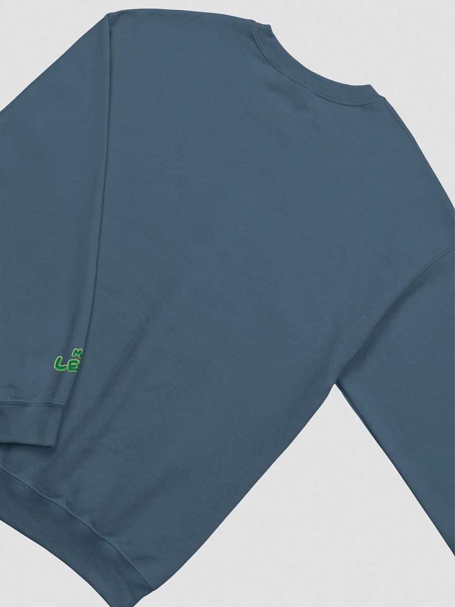 my left from my right embroidered crewneck (LEAF DESIGN) product image (3)