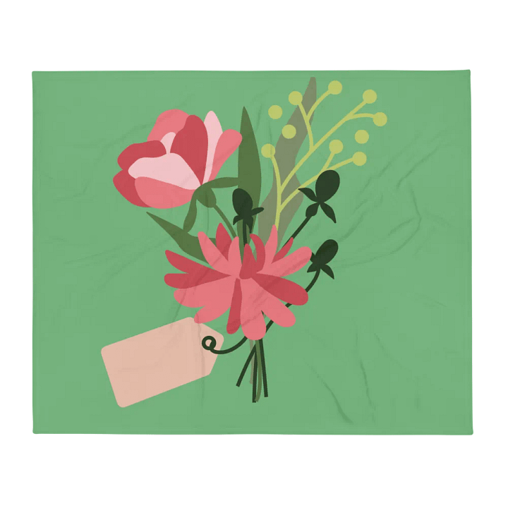 Simple flower blanket product image (2)