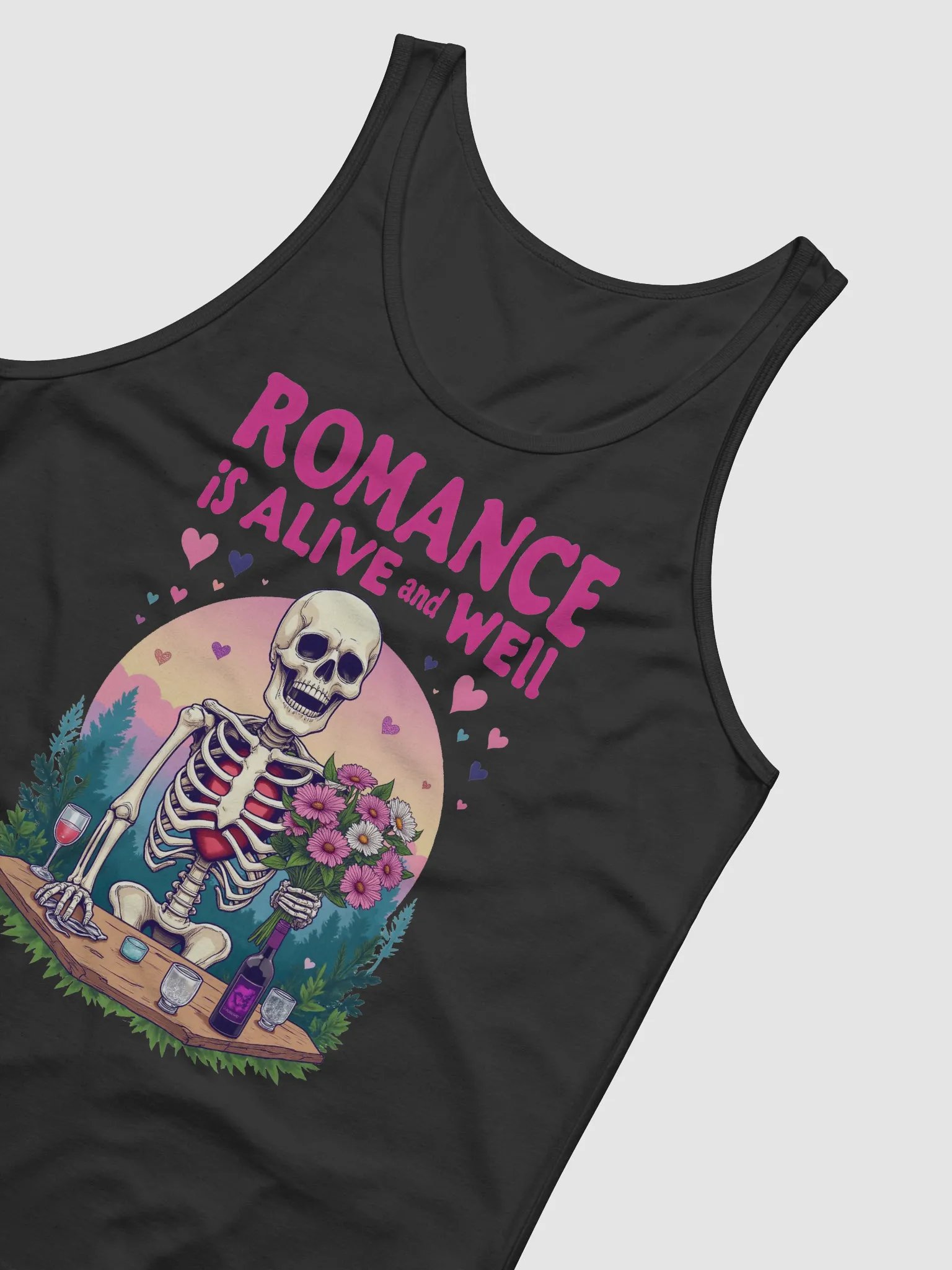Romantic Skeleton Bouquet Tank product image (26)