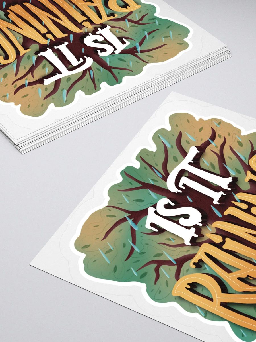 "Is It Raining?" Sticker product image (11)