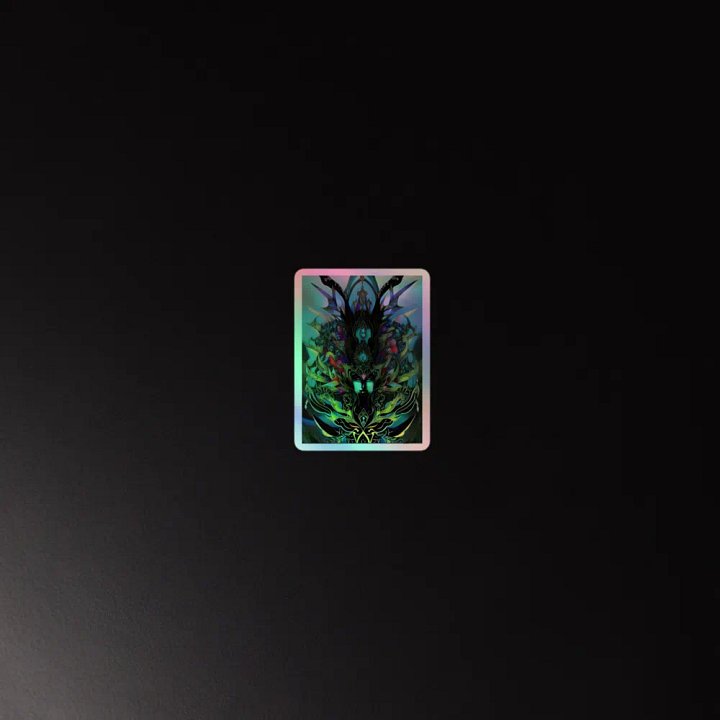 Holographic Sticker of queen product image (4)