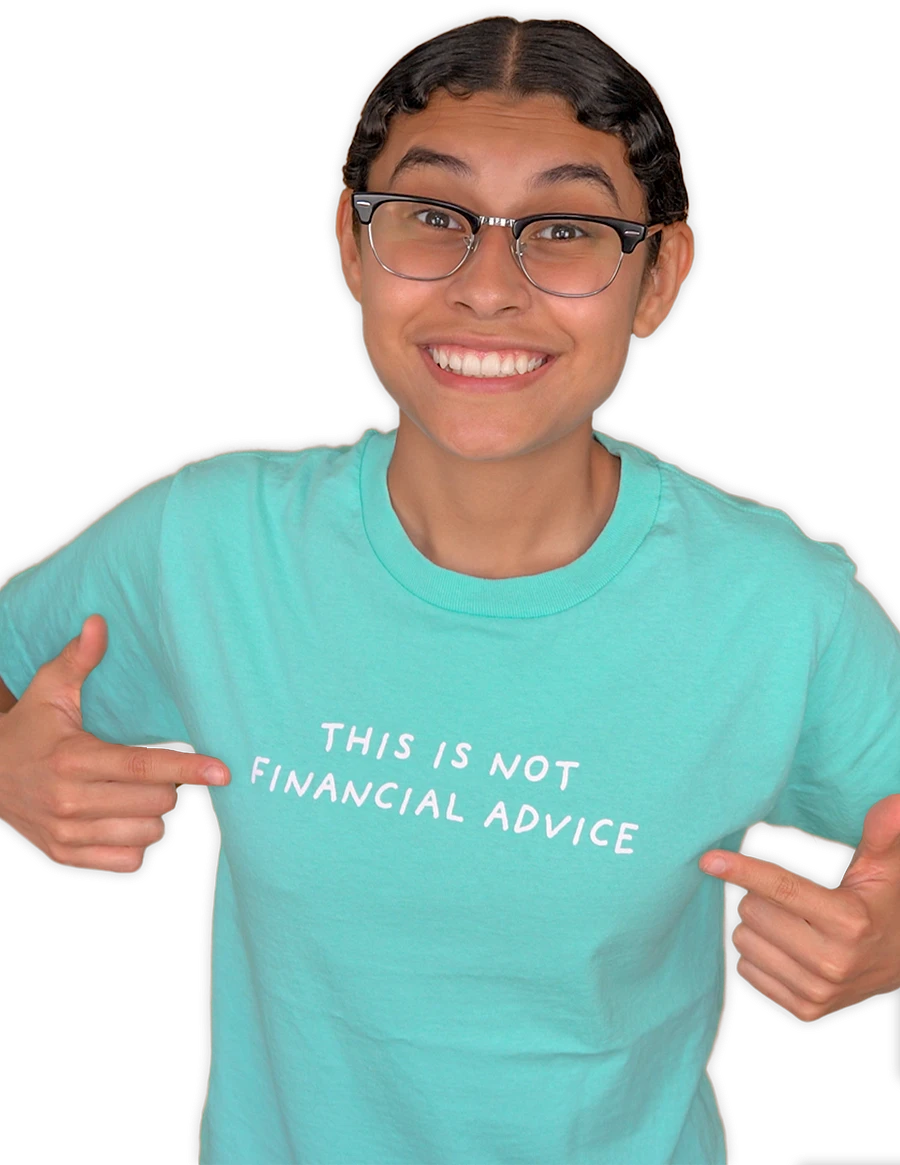 this is not financial advice | Blue Tee product image (3)