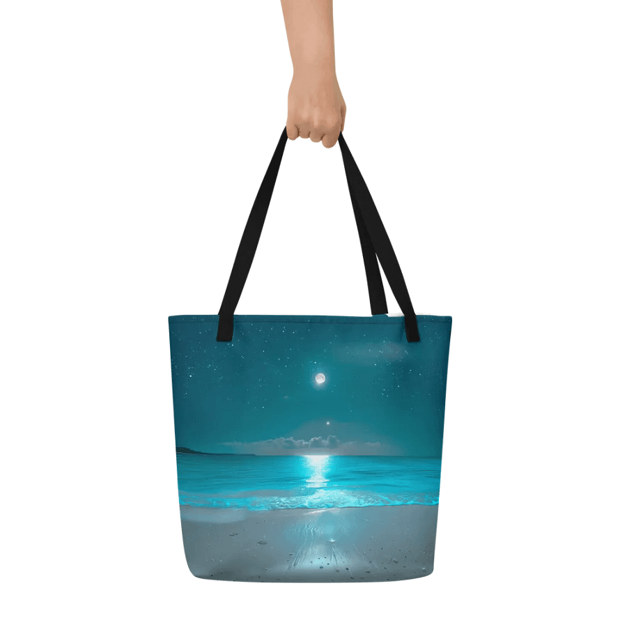 Moon and Stars Tote Bag product image (9)