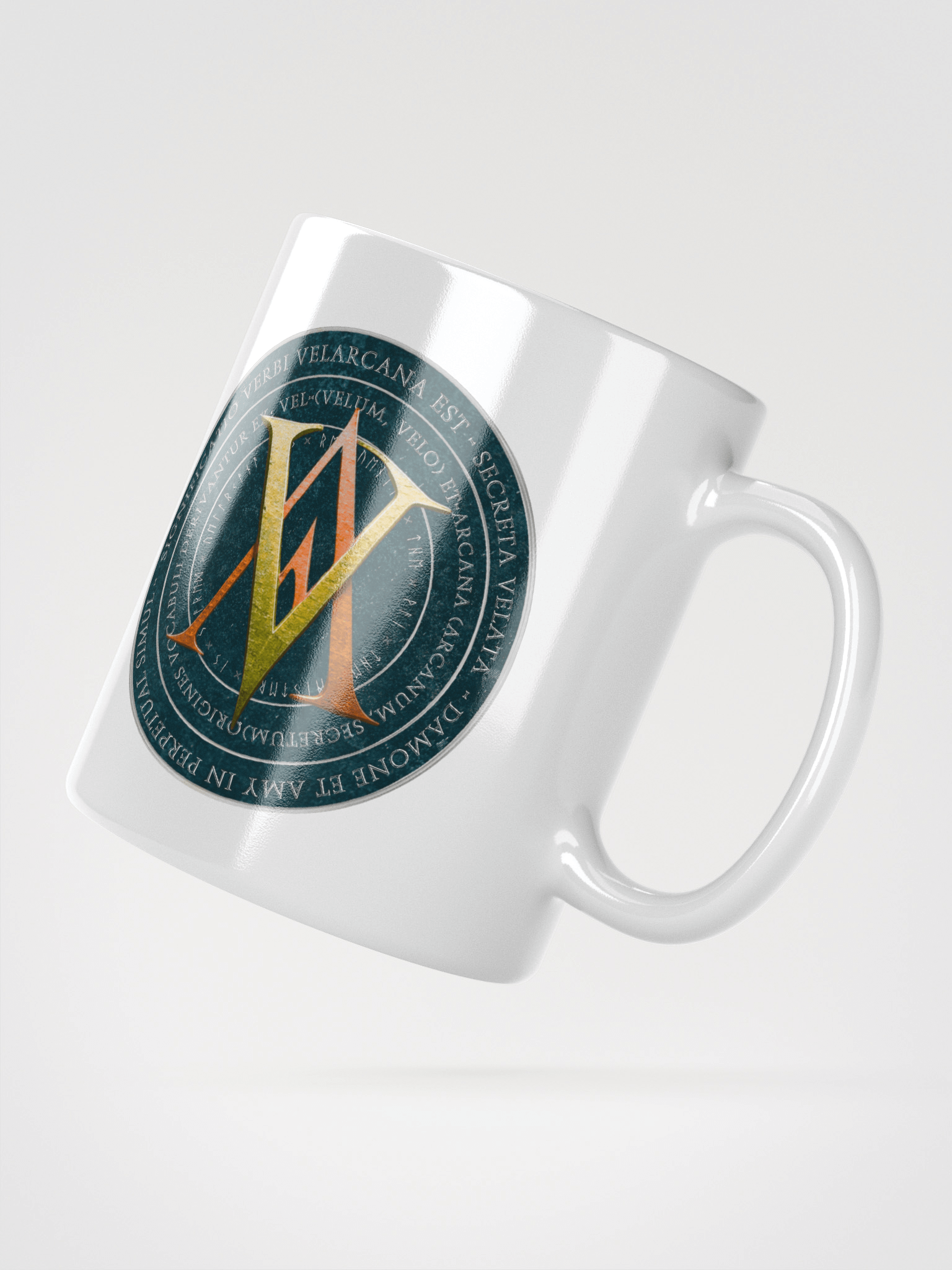 Velarcana Behind the Veil White Mug product image (8)
