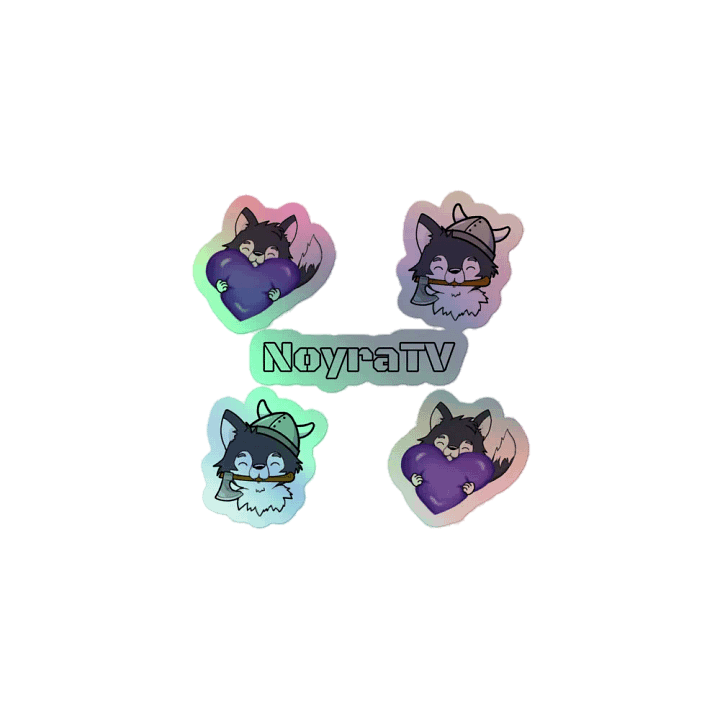 The Wolves Den Holographic Kiss Cut Stickers Set product image (1)