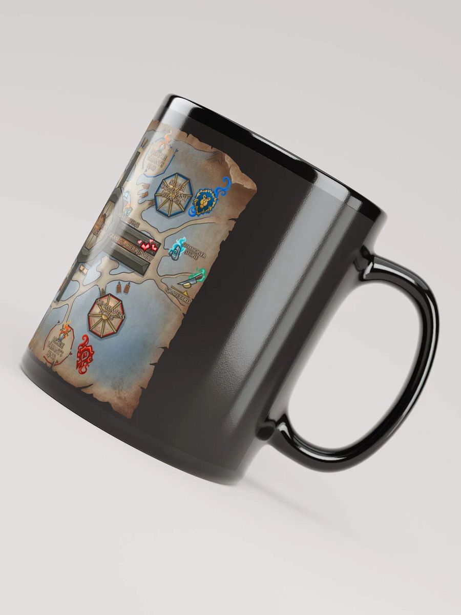 Tournament of Ages - Fairegrounds Map - Black Glossy Mug product image (4)