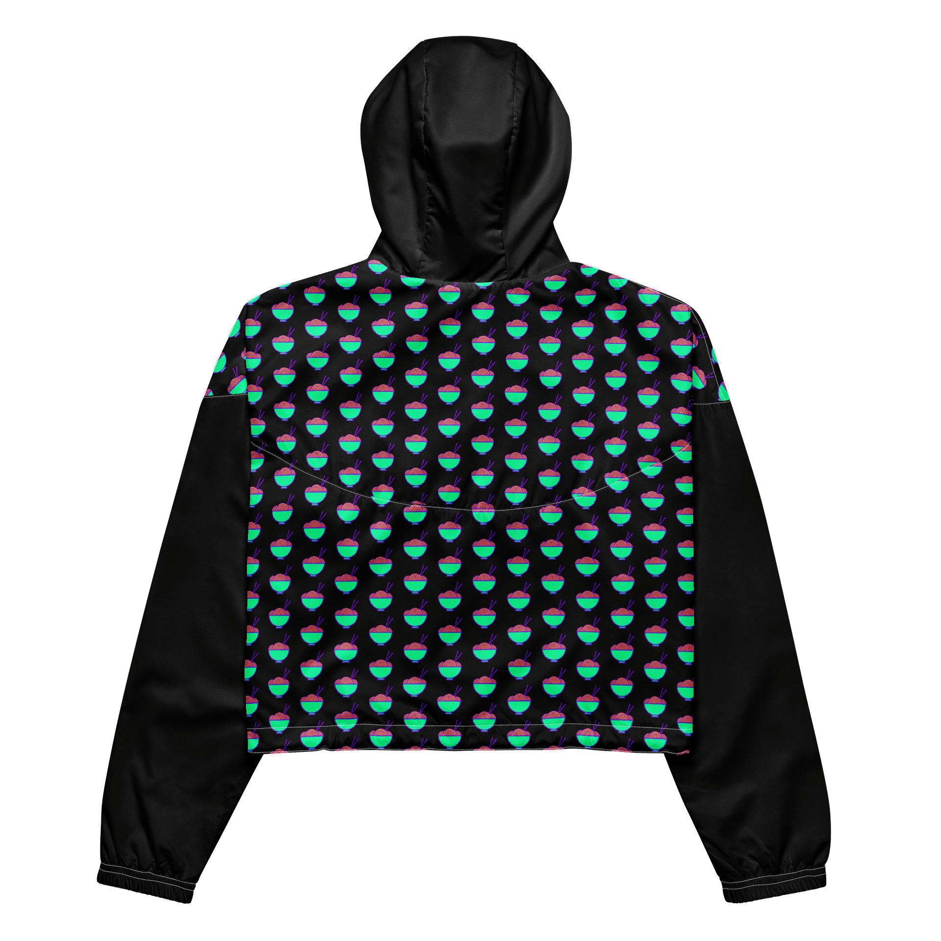 Noodle Crew Windbreaker! (Black) product image (5)