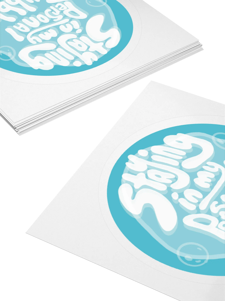 Staying in my Personal Bubble product image (4)