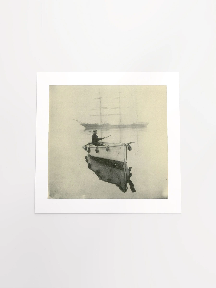 Henry Scott Tuke In A Dinghy At Falmouth by Unknown (1901) - Print product image (4)